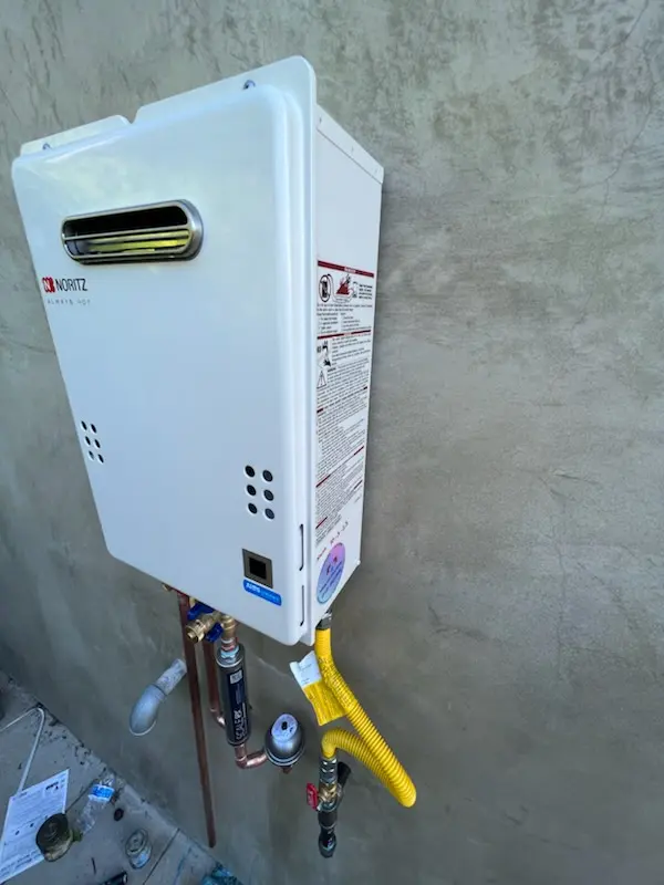 Tankless water heater installation for Edgewater Gardens homes